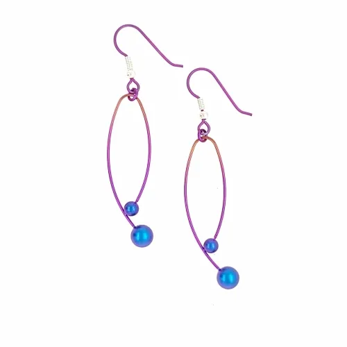 Momentum Pink Drop & Dangle Earrings